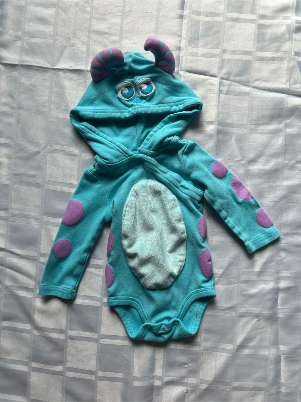 3 for $20 🐣 Disney Monster’s Inc. Sully Long Sleeve Hooded Onesie